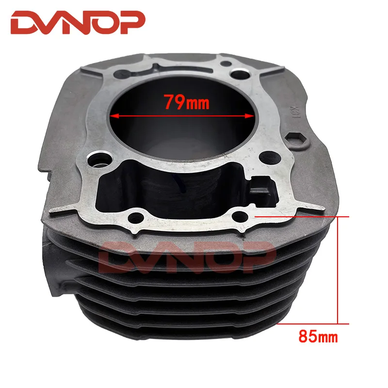 Motorcycle 79mm Big Bore Cylinder Kit For Honda CRF250F  CRF 250 F CB 250 Twister Abs 2016-2019 K31 4-Stroke Engine