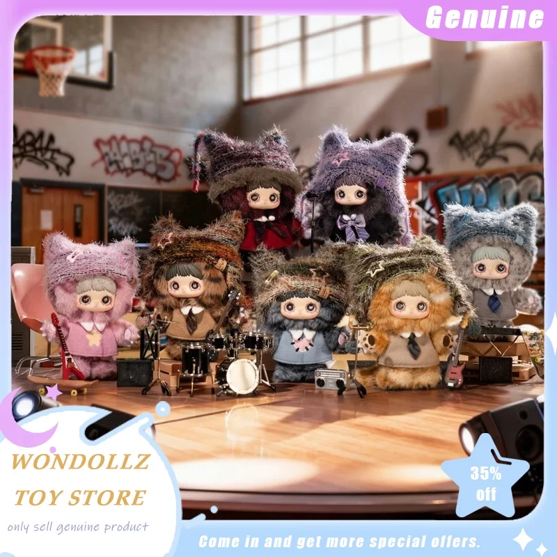 

New Genuine Maymei Kitten Academy Series Blind Box Cute Vinyl Plush Doll Bag Pendant Trendy Toy Desktop Decor Gift For Girls