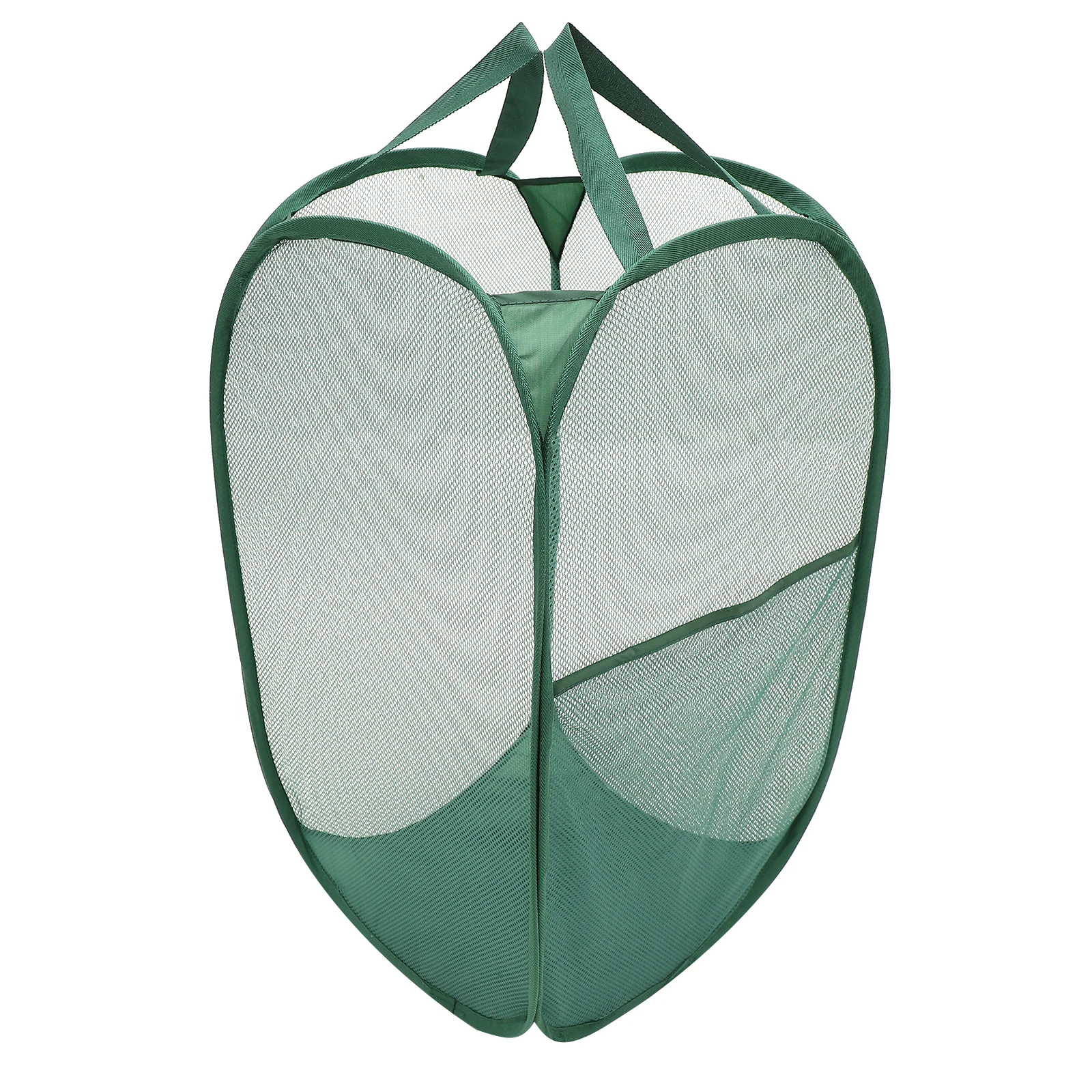 

Collapsible Laundry Basket Large Capacity Foldable Storage Hamper Green Horizontal Dirty Clothes ganizer Household Storage Tools