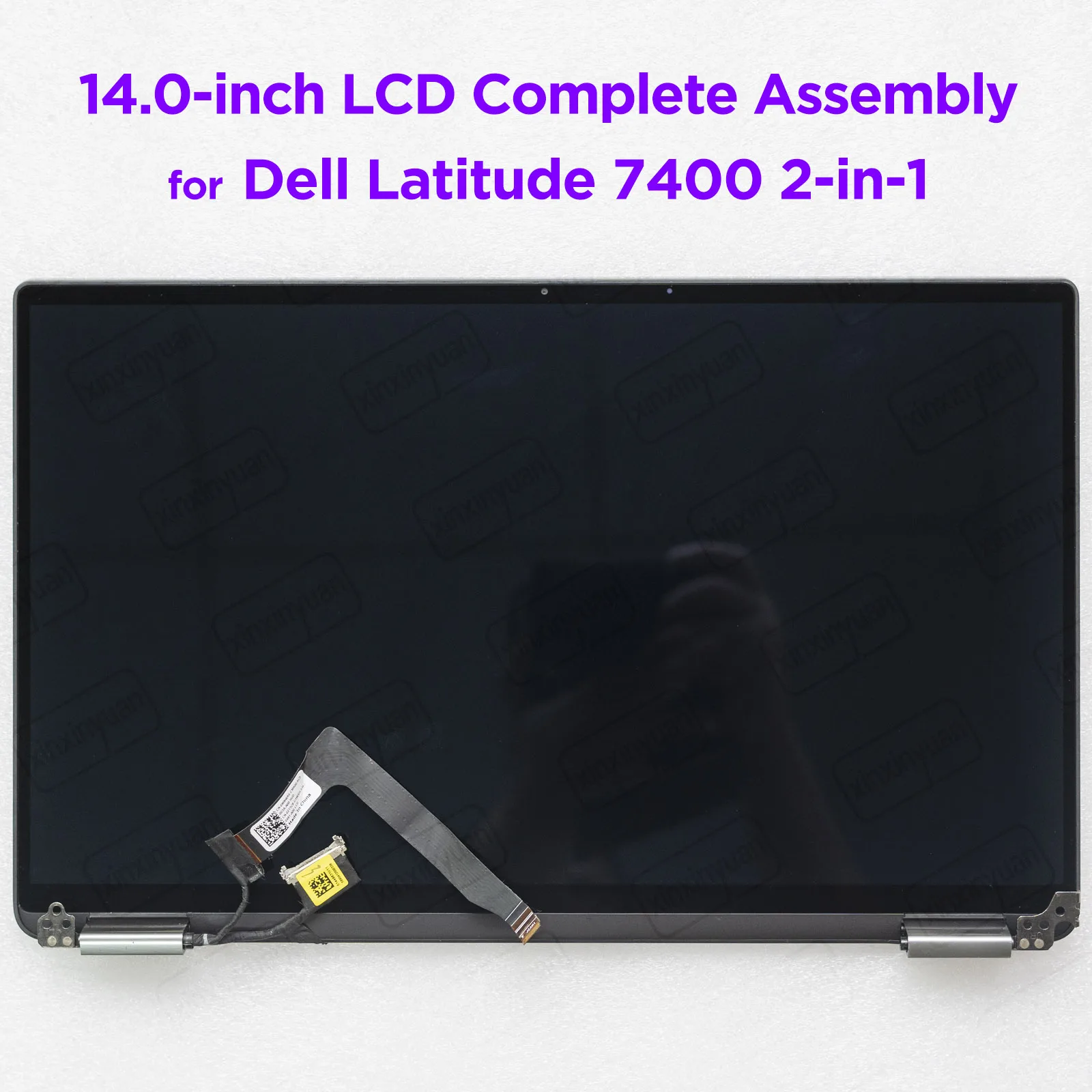 

14.0 Inch LCD Touch Screen Complete Assembly for Dell Latitude 7400 2in1 2-in-1 0MNWK6 Display Panel Replacement Upper Part