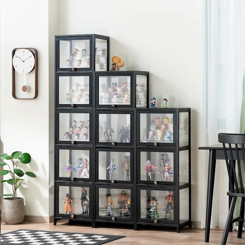 Figure display cabinet LEGO acrylic display stand household ornament building block storage shelf transparent dust display