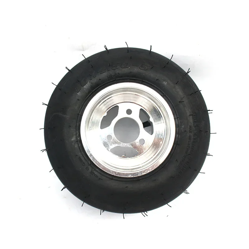 10x4.50-5 Rubber Tyres with Hub Fit for GO KART KARTING ATV UTV Buggy Golf Touring Car