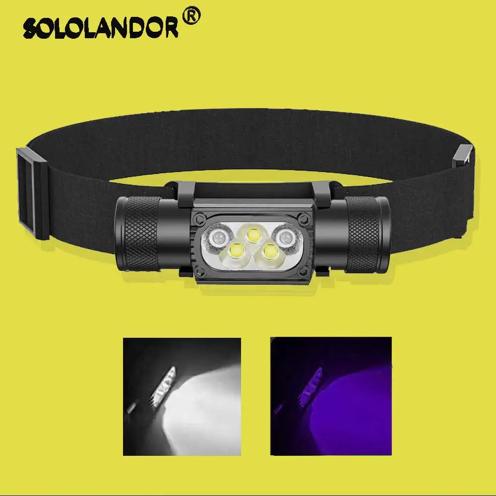 Фонарь с зарядкой от USB Type-C, 18650 нм