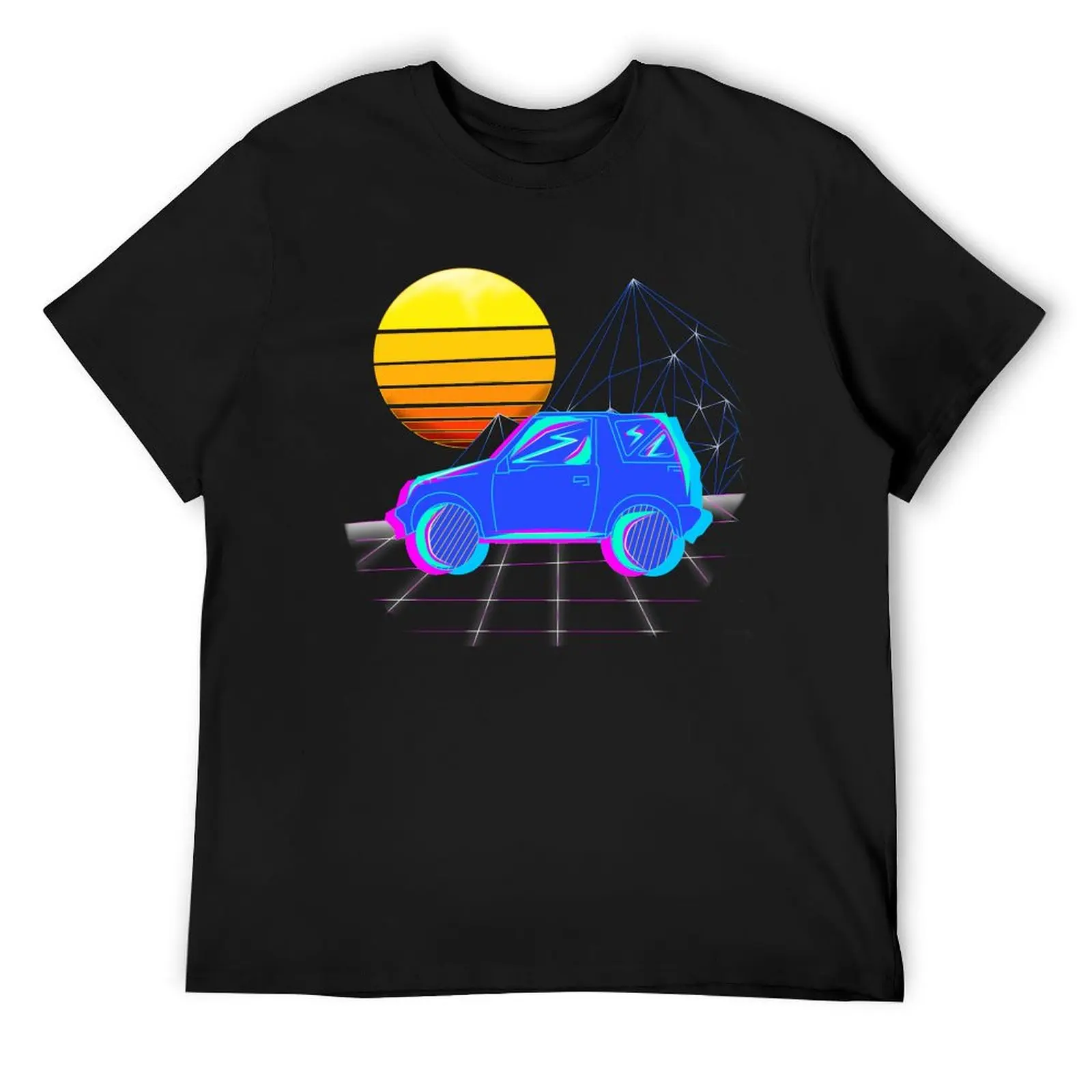 

Retro Tracker/Sidekick T-Shirt quick drying shirts graphic vintage graphic tee oversized graphic tee oversized t shirt men
