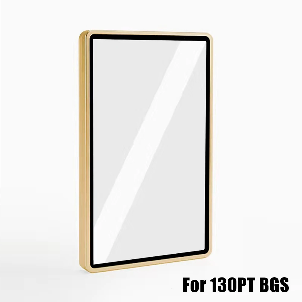 35-130PT Mehrfarbige Aluminiumlegierung Schutzhülle für PSA CGC BGS Graded Card Slabs, gehärtetes Glas Sammelkartenhalter