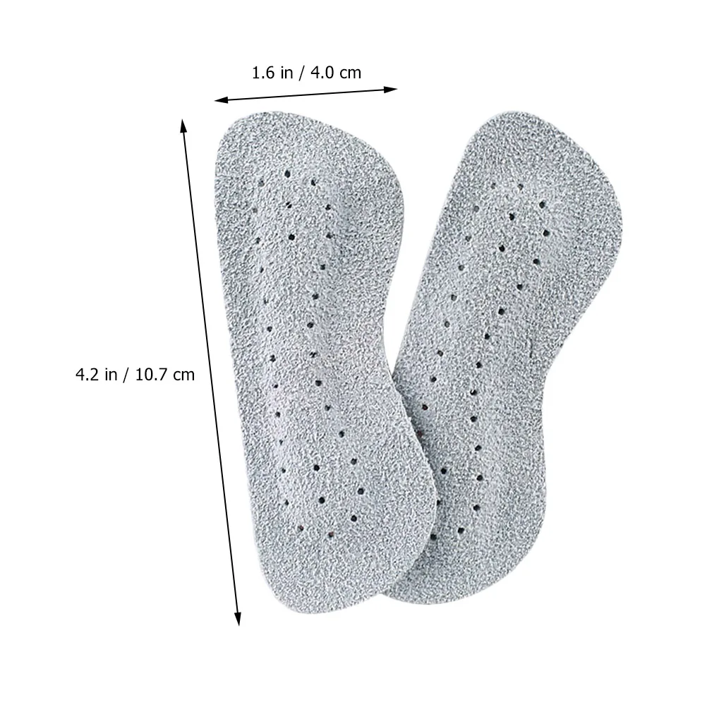 

3pcs Anti-Slip Pads Cow Shoe Pad High-Heeled Shoes Protector Rear Heel Cushion Wear-Resistant Sticker Feet Protector