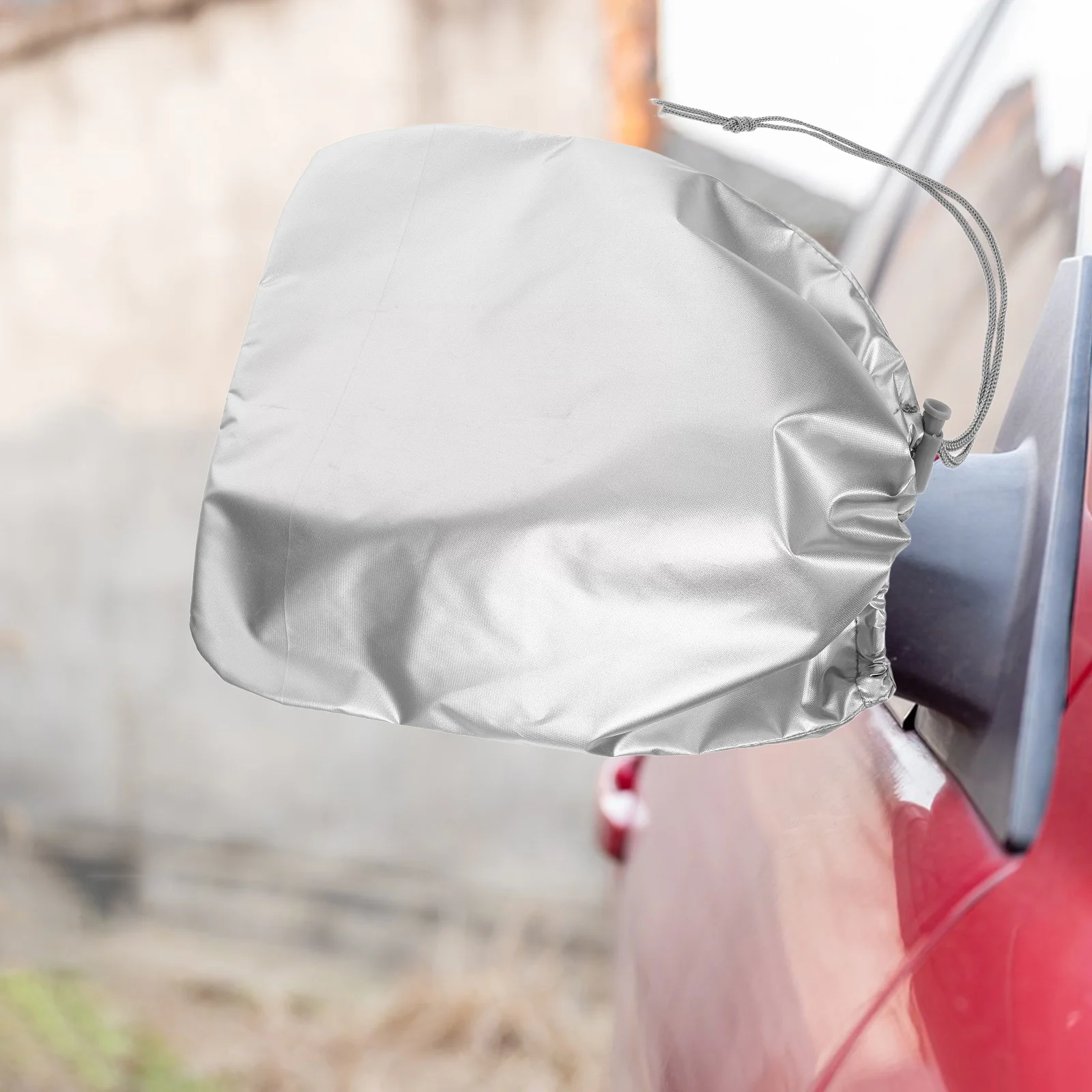 

2 Pcs Water Proof Snow Cover Baby Protective Polyester Winterizing Car Side Mirror Protector