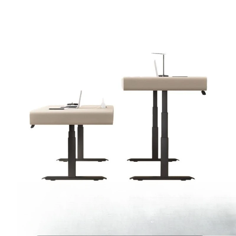 

Solid wood electric lifting intelligent computer desk learning home