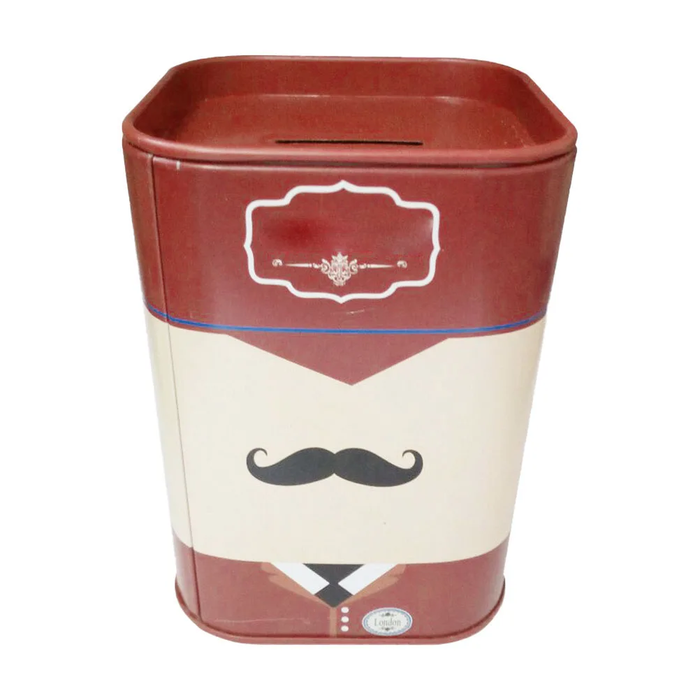 

1pc Storage Box Razor Disposable Case Stainless Steel Safety Container 45mm Opening Barbershop Salon Use Red Lightweight