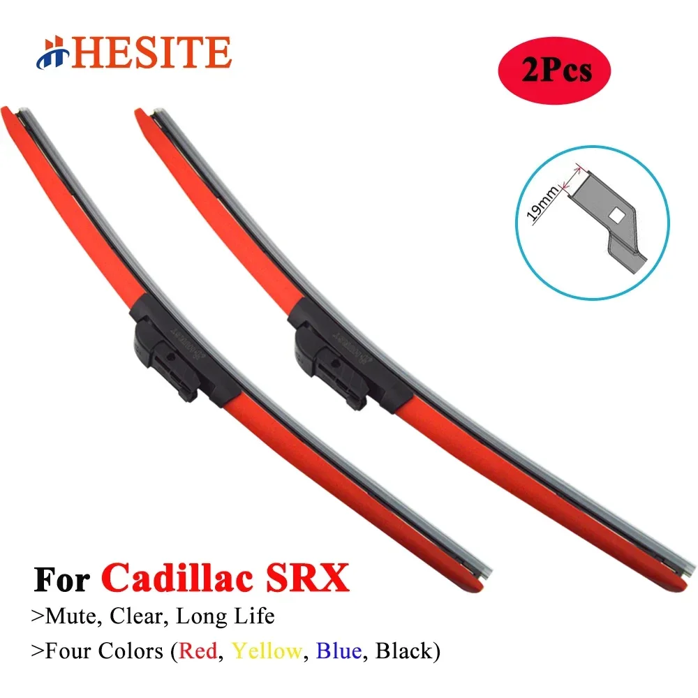 

HESITE Colorful Wiper Blades For Cadillac SRX SUV 3.6 4.6 AWD 2008 2009 2010 2011 2012 2013 2015 2016 2018 2019 2020 2021 2022