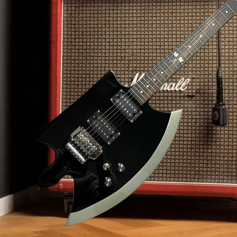 

Электрогитара B.C. Warbeast, черная, с грифом из палисандра и корпусом из красного дерева, бесплатная доставка