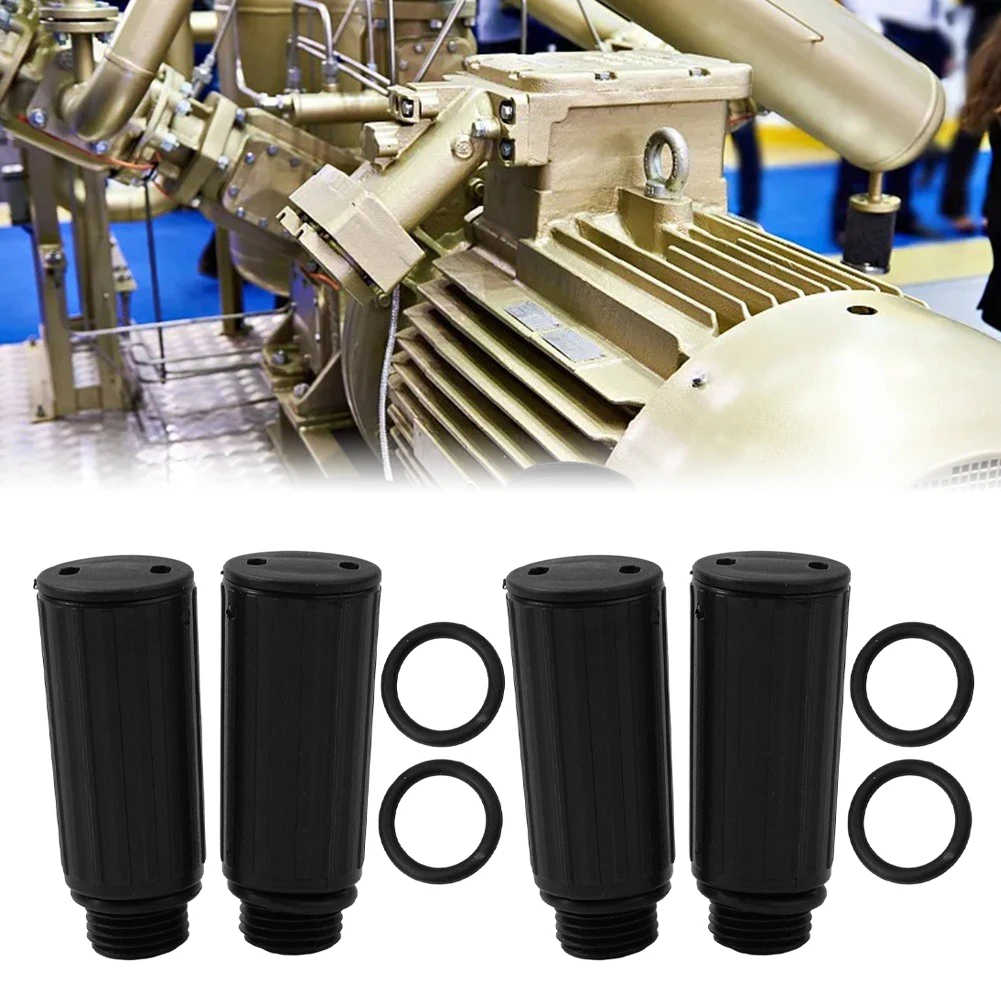 4pcs 15.5mm Oil Hat Breathing Rod Vents For Air Compressor Pumps Maintenance Accessories Easy Installation