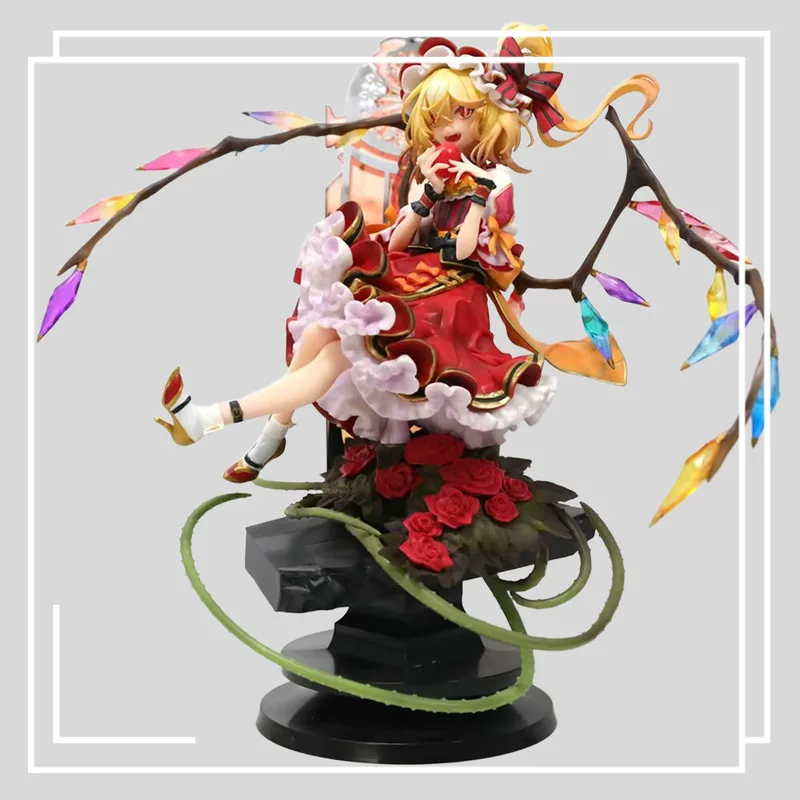 

Bandai East Project Два молодых девушки востока Фландрия Украшения ручной работы Второе мисс Аниме Модель куклы ручной работы