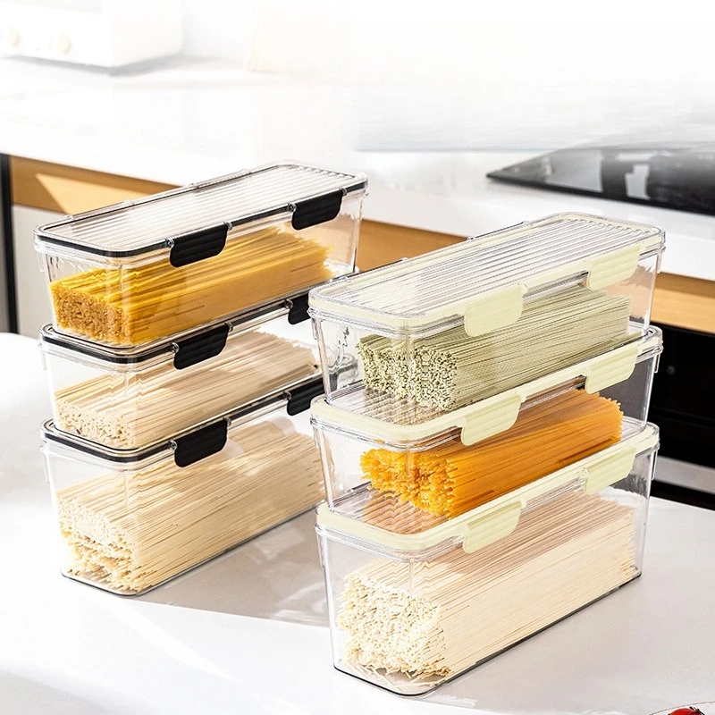 

LMM transparent large-capacity sealed box, kitchen storage and sorting, miscellaneous grain pasta jar