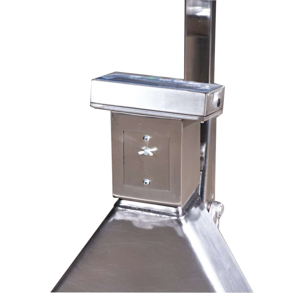 for Building Material Shops Hot Stainless Steel Forklift Truck Pallet Truck Hand Pallet Scale