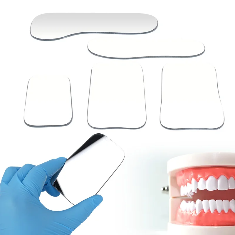 

5Pcs Dental Orthodontic Mirror Photography Occlusal Double-Sided Mirrors Intraoral Photo Reflector Dentistry Tool