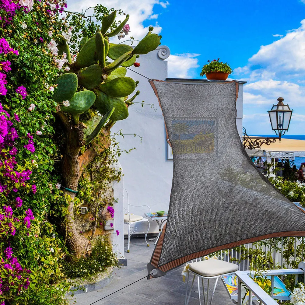 

Большая ткань для затенения от солнца для сада, двора, теплицы, курятника, балкона, патио, навеса для автомобиля, кемпинга, пикника, с защитой от УФ-излучения