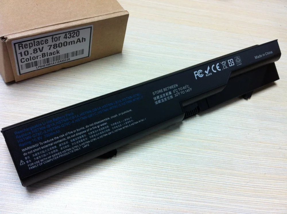 9 Cell Laptop Battery For HP ProBook 4320 4325s 4320s 4321 525s 4321s 4520s 4320t 4326s 4420s 4421s 4425s 4520 620 625