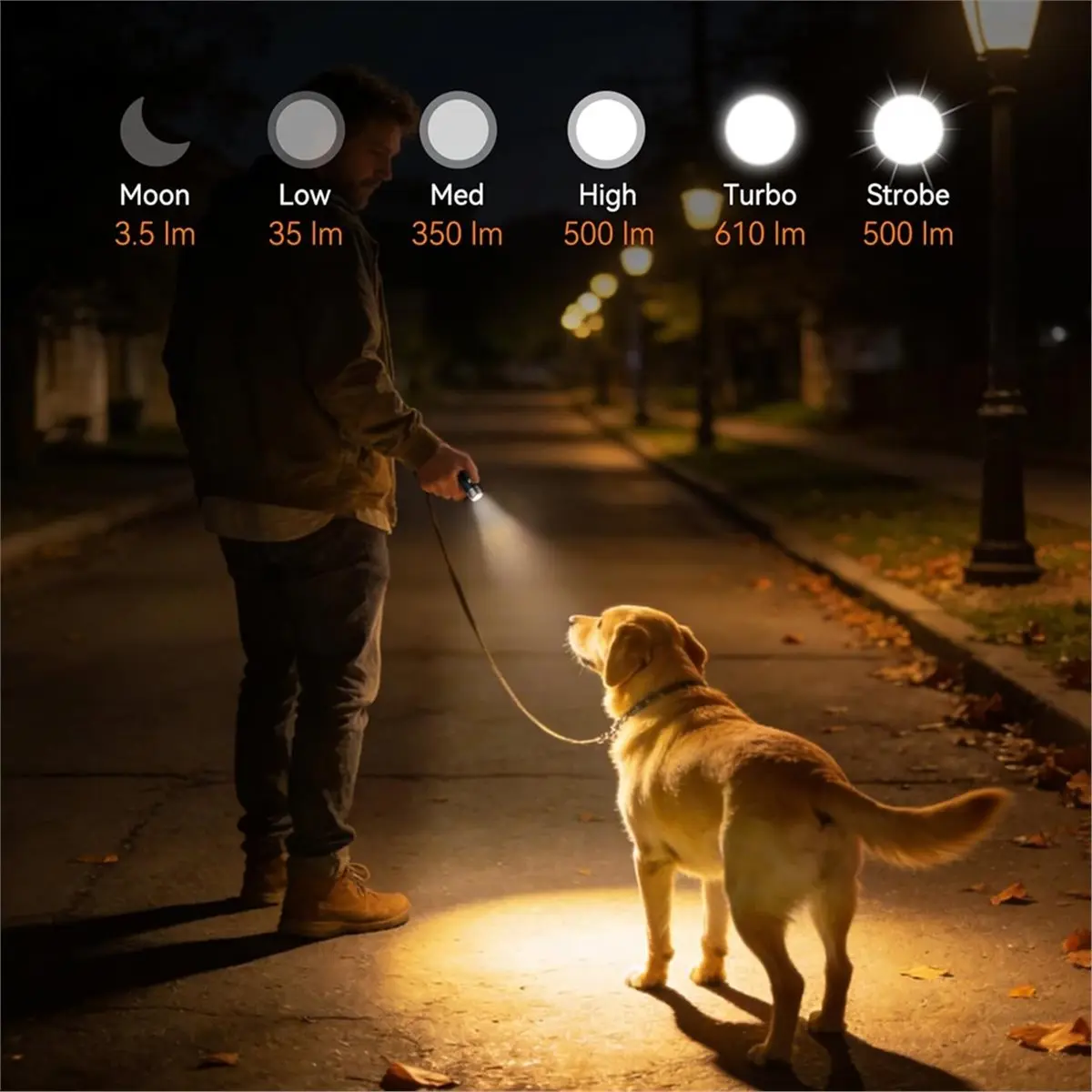Utility Design Keychain Flashlight Rechargeable, 610 Lumens Mini Flashlight with Magnet & Clip, for Emergency, Home,Inspection,C