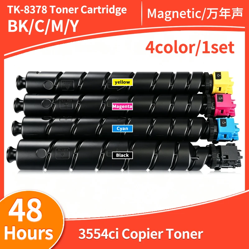 TK8378 TK-8378 TK 8378 Toner Cartridge Compatible For kyocera TASKalfa 3554ci Toner Cartridge Copier 4color Toner Cartridge
