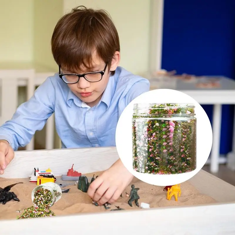 Colorful Tree Powder Miniature Lowland Model Natural Look Landscape Supplies Colorful Craft Supplies For Wedding Table Setting