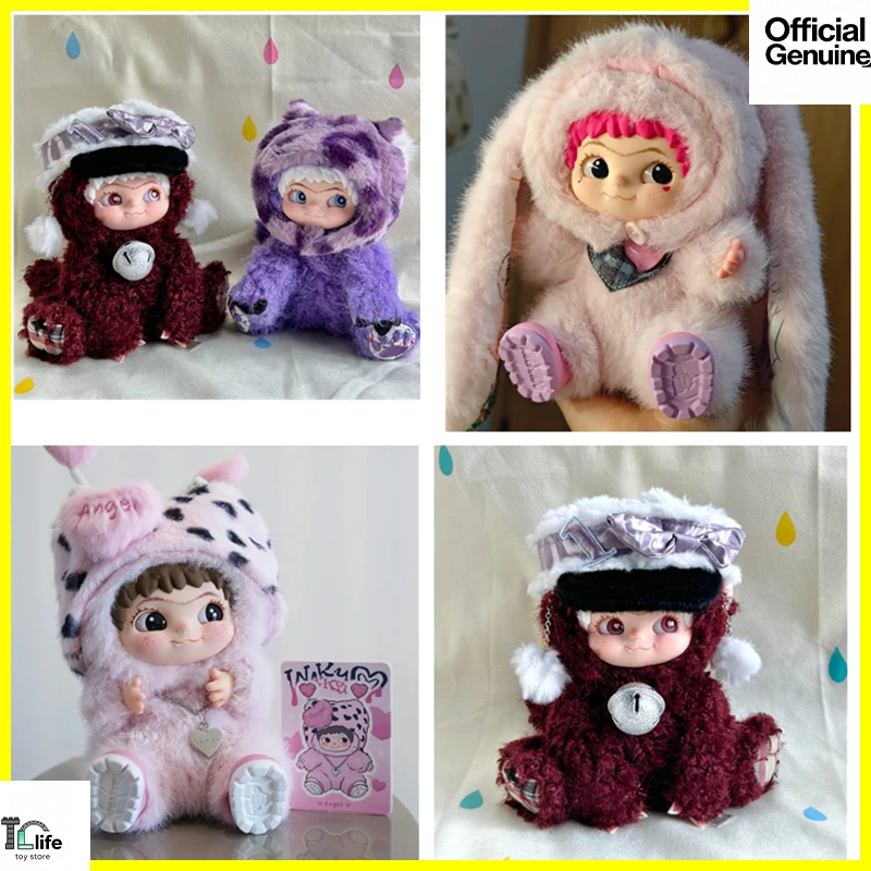 

Wakuku Sweetheart Rabbit Baba Star Angel Подвесная карта Фигурка Виниловая кукла Сумка Подвеска Модная игрушка Украшение комнаты Подарок