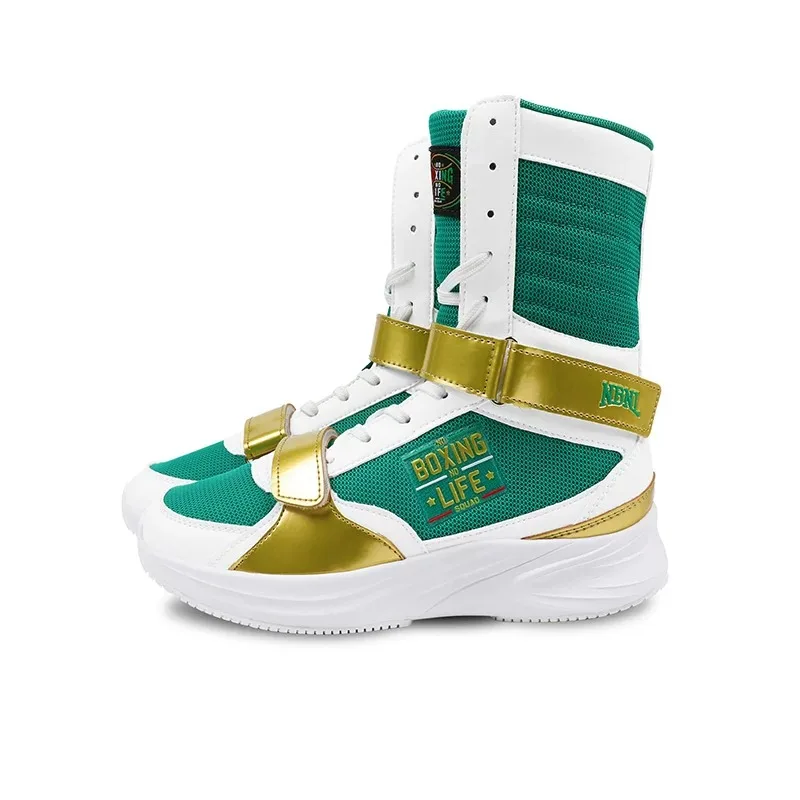 Original Brand Comfortable High Top Boxing Fighting Boots Professional Men Women Wrestling Sneakers Top Quality Fighting Shoe