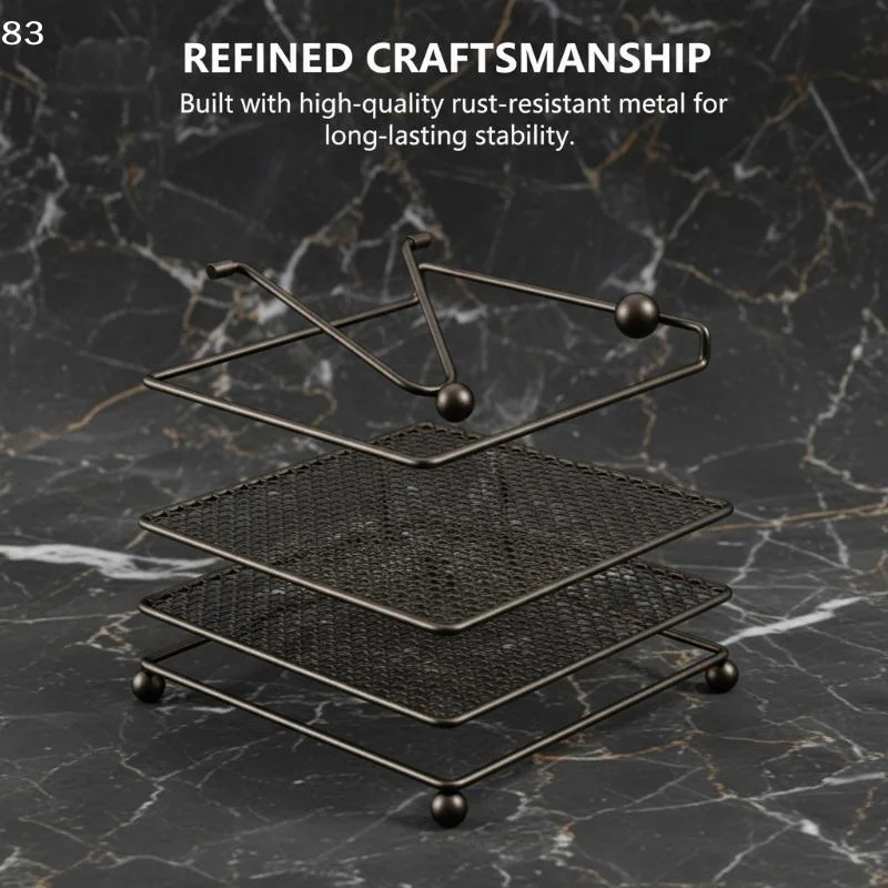 

Napkin Holder Flat Napkin Dispenser Square Iron Paper Holder For Kitchen Dining Room Restaurant Decoration