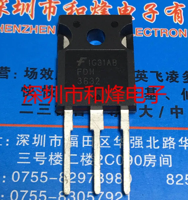 5PCS FDH3632 TO-247 V 80A
