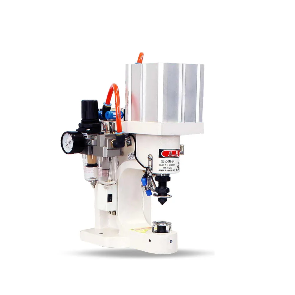 

DS-2808 Automatic Direct Drive pneumatic curtain eyelet button hole Attaching Machine with Infrared punching machine