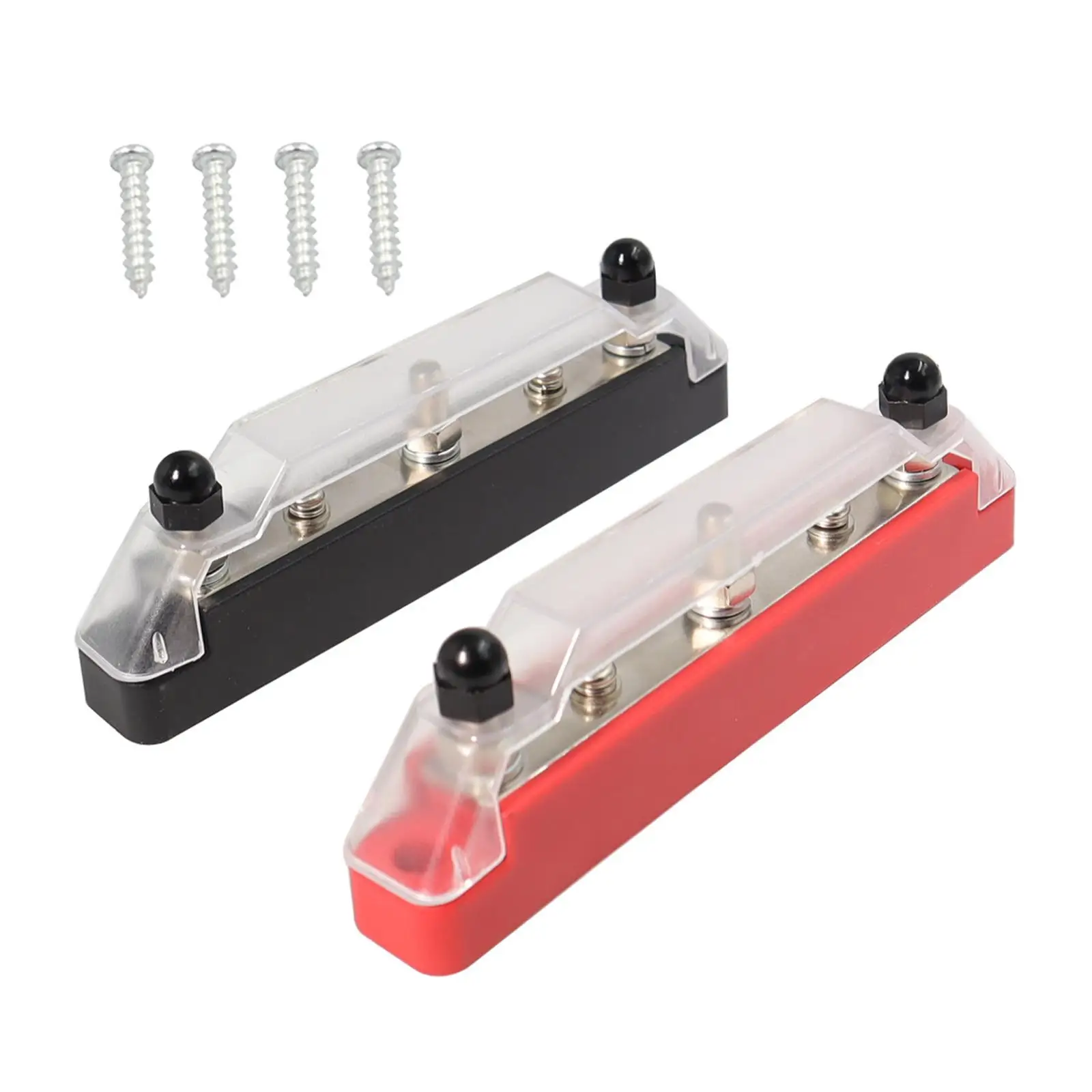 5 Way Busbar Power Distribution Block Terminal Junction Block M6 Terminal Stud