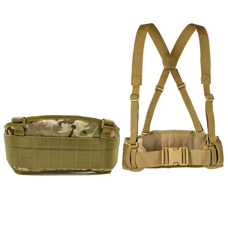 Molle Chest Rig Taktische Weste Gear Pack Magazintasche Holster Molle System Männer Nylon Taillenstütze – Detail 15