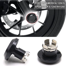 For Harley Sportster S1250 RH1250S Motorcycle 2021 2022 Accessories Front And Rear Axle Nut Covers for PAN AMERICA 1250 S PA1250