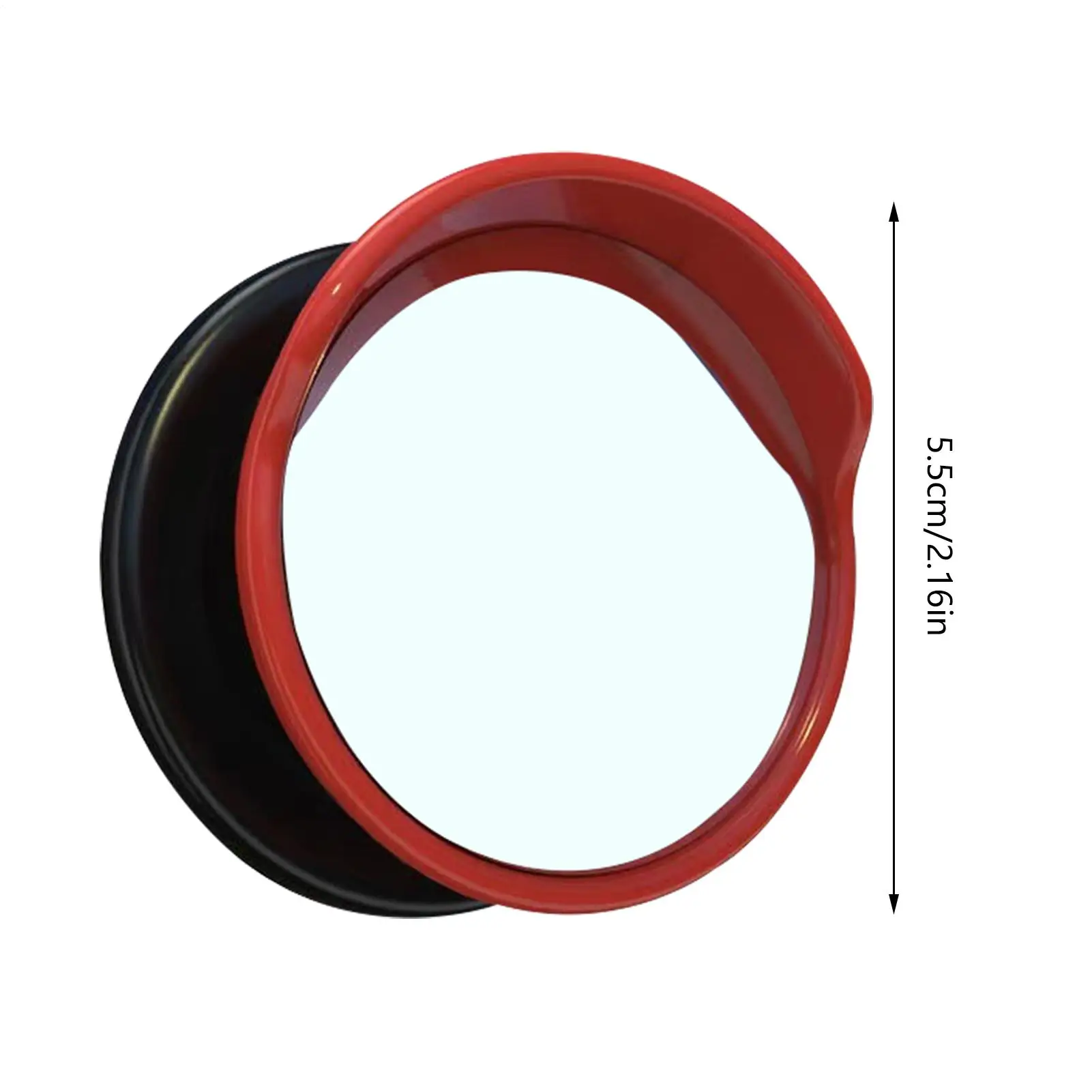 Espejo gran angular para teléfono, espejo gran angular convexo, soporte magnético para teléfono para Selfie, Vlogging, Streaming, viajes, salidas diarias