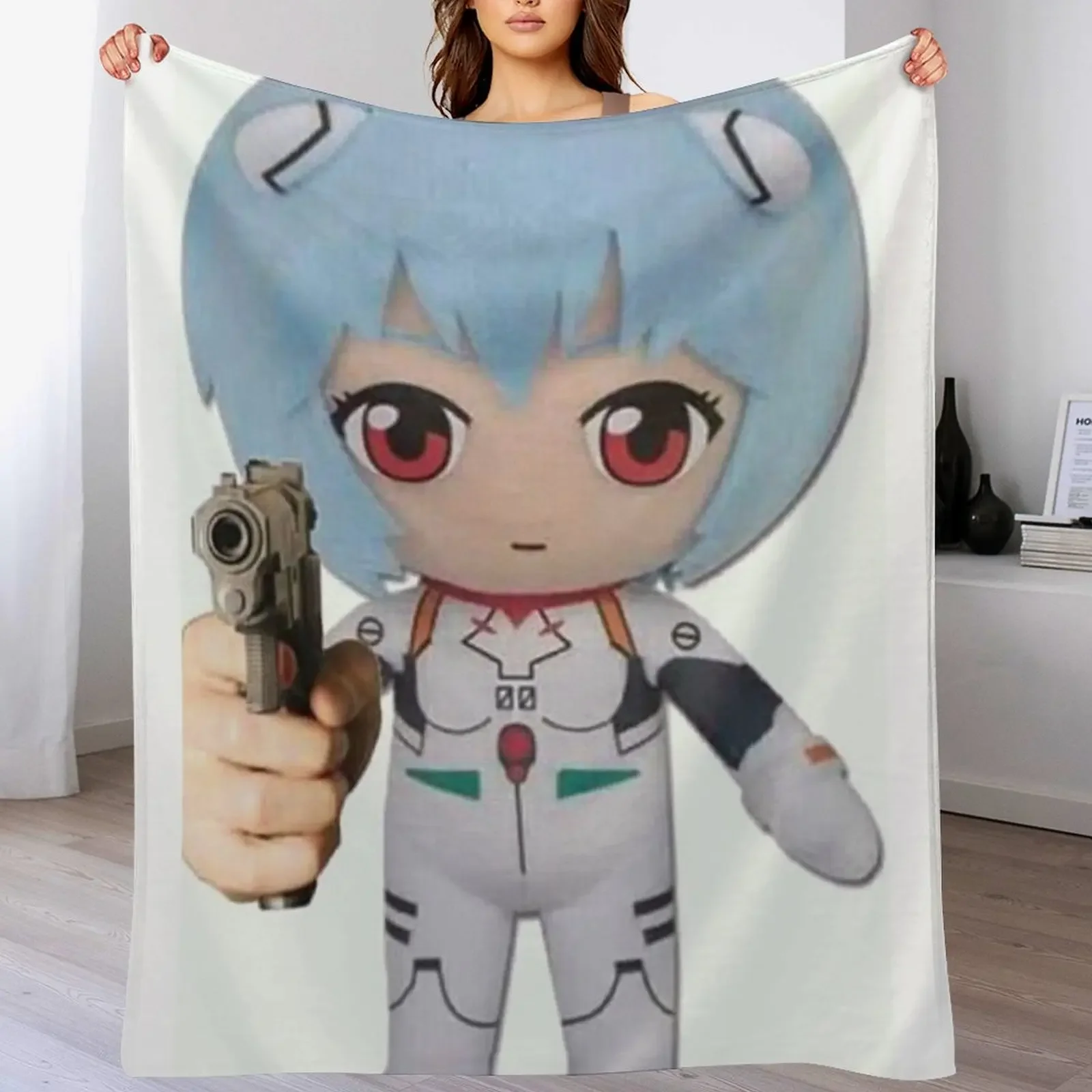 Rei chikita gun Throw Blanket Personalized Gift Decorative Beds Fashion Sofas for babies Blankets