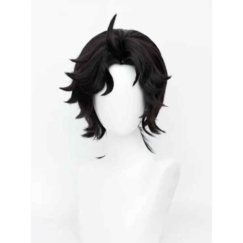 مايك مورتون كوسبلاي أنيمي الهوية على شكل حرف V زي المهرج البهلوانية كوسبلاي شبكة موحدة قبعة شعر مستعار بدلة لعب الحفلات للرجال والنساء #6