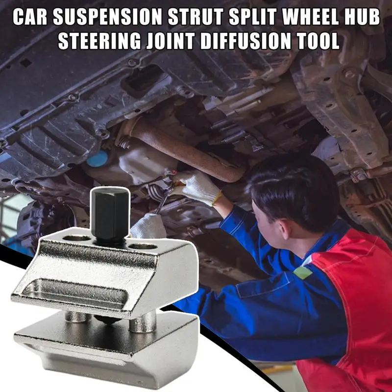 

Steering Knuckle Spreader Suspension Split Bucket Knuckle Spreader Heavy Duty Steel Steering Separator Expander Removal Car