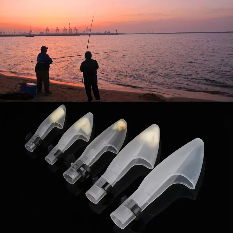 Tapa protectora de caña de pescar larga, protectores de sombrero de caña de mar duraderos de plástico, cubierta de caña expandible, accesorios para cañas de pescar, 1 ud.