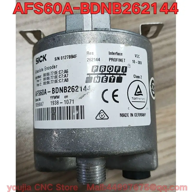 The second-hand AFS60A-BDNB262144 encoder function test is normal Need to bargain
