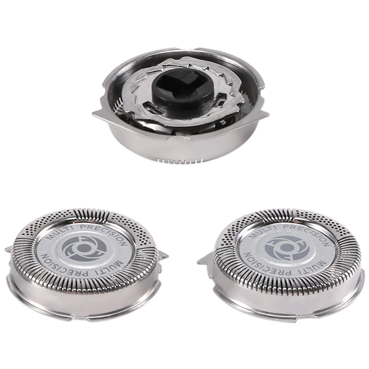 T80C 3 Pieces SH50/52 Shaver Replacement Heads for Philips Norelco Series 5000 and AquaTouch Shavers