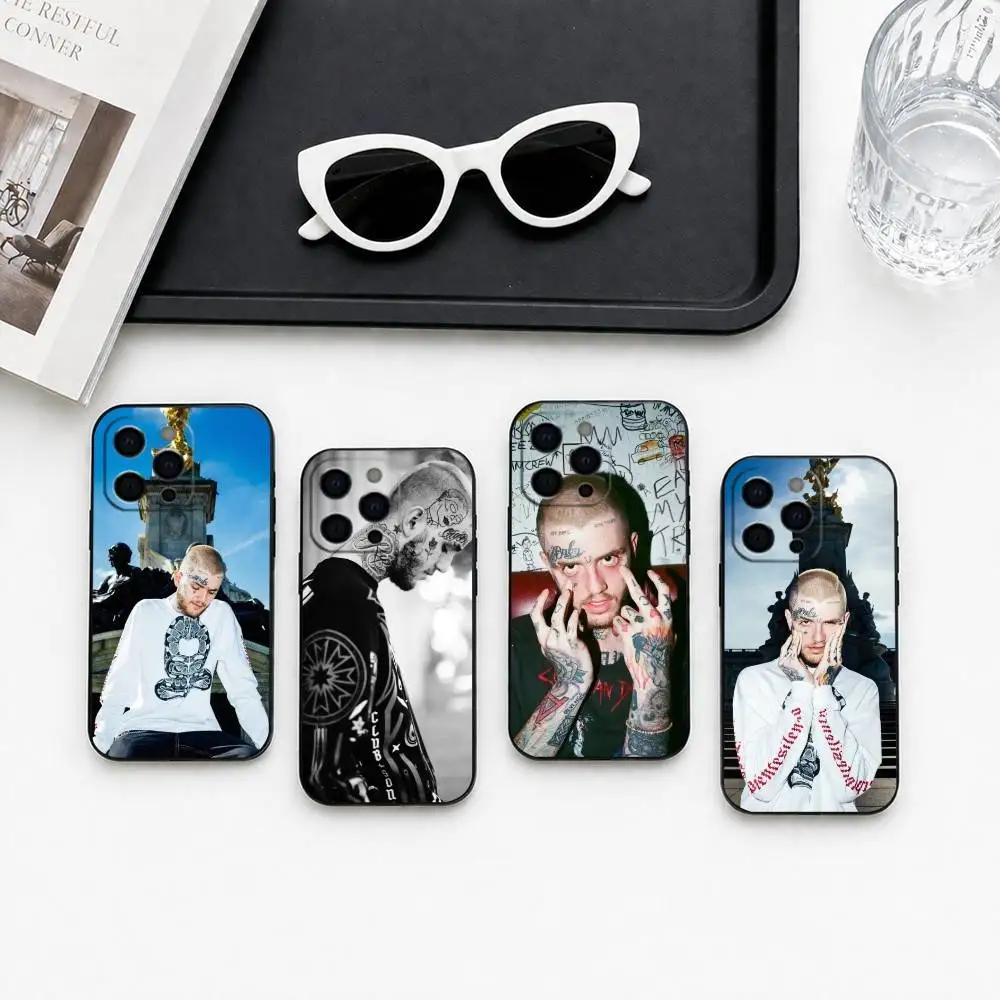 

Lil Peep Hellboy Love-e Rapper Phone Case Silicone Soft For IPhone 17 16 15 14 13 12 11 X XR Plus Pro Max Plus