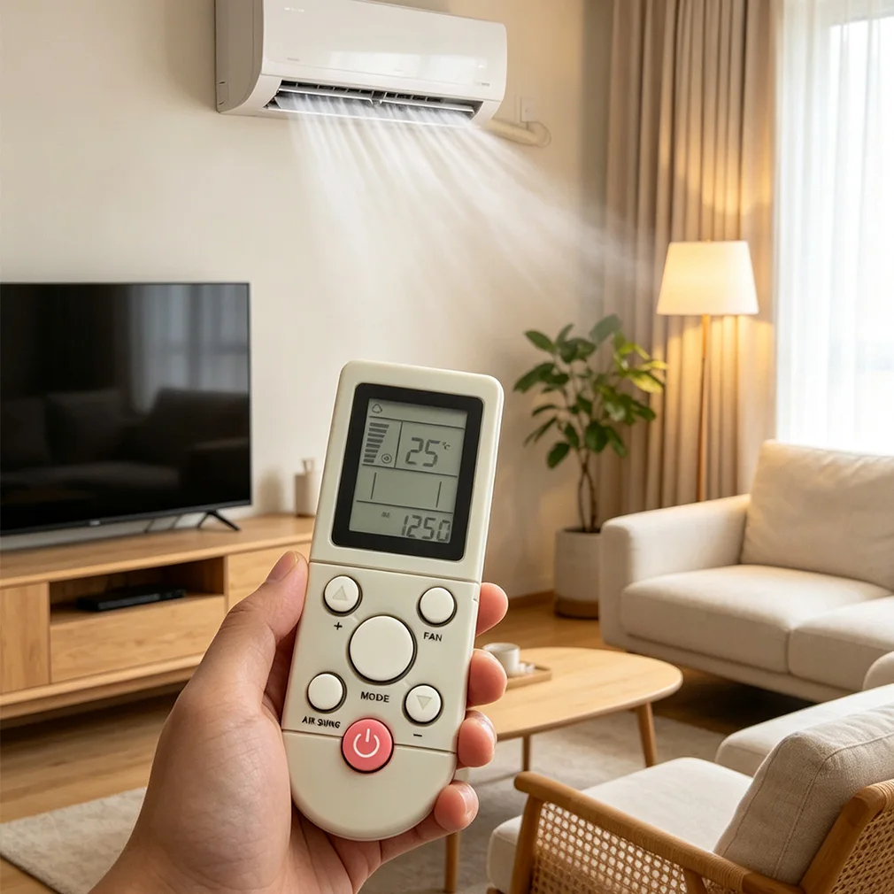 Air Conditioner Replacement Remote Control for AUX YKR-F001/F/09E YKR-F/006 YKR-F/09 Air Conditioning Controller with Heat