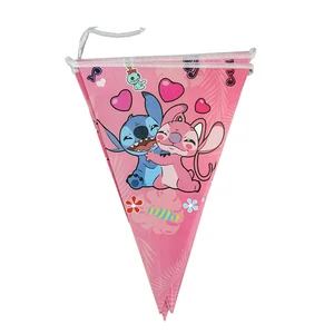 Disney Lilo and Stitch Birthday Decoration, Party Decor, Tableware, Tablecloth, Paper Cup, Plate, Backdrop, Balloons Supplies, Kids Favor 10 Main Sales Knife Proof Vest - №8