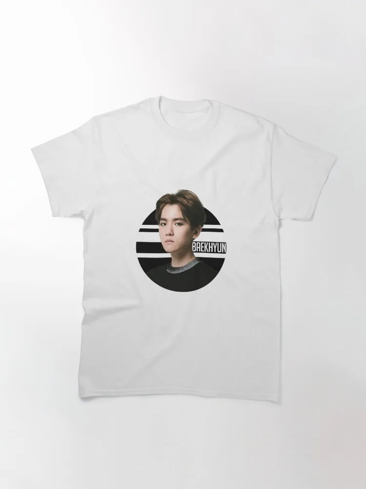 Circle Baekhyun Classic T-Shirt Funny Short Sleeve Tshirt Streetwear New Fashion Top Tees