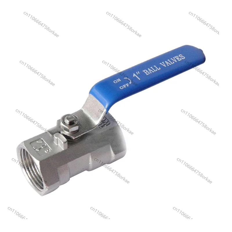 304 316 stainless steel Q11f-16p 1PC type ball valve with internal thread 1000WOG 1/4