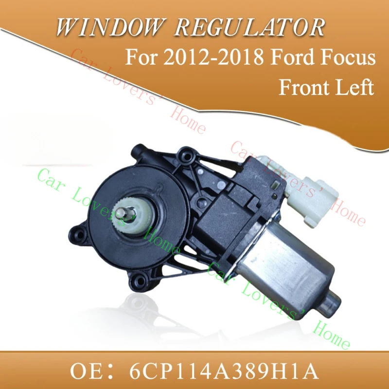

A+ For 2012-2018 Ford Focus Front Left Window Regulator Motor 6PIN 6CP114A389H1A