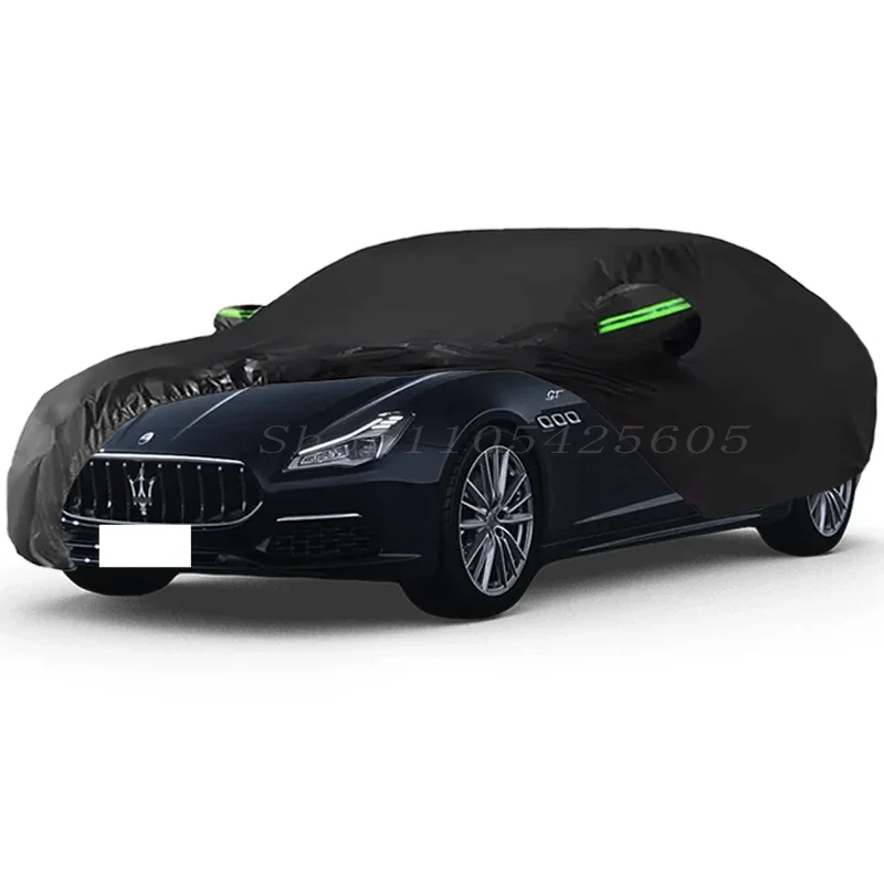 

For Maserati Quattroporte Outdoor Protection Full Car Covers Snow Cover Sunshade Waterproof Dustproof Exterior Car Accessories