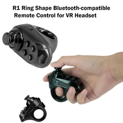 R1 Ring Shape Bluetooth-compatible VR Remote Controller Wireless Gamepad for iPhone Android Phone VR Headset