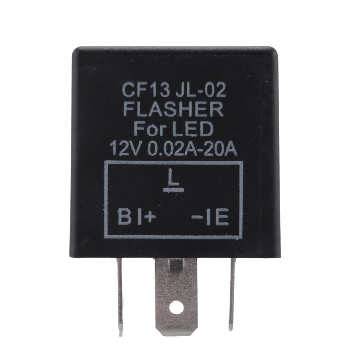 Y59ACar 3-pin CF-13 LED Elektronik 12V Flasher Relay Fix untuk Lampu Sein