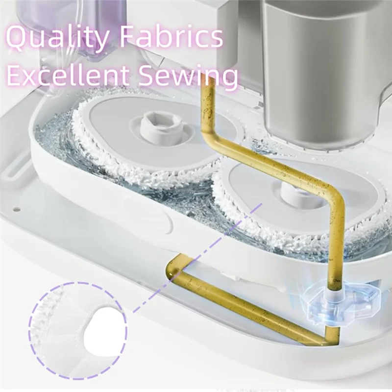 ل Narwal T10 روبوت مكانس كهربائية للكنس أجزاء قابل للغسل الجانب فرشاة ممسحة منصات استبدال أجزاء